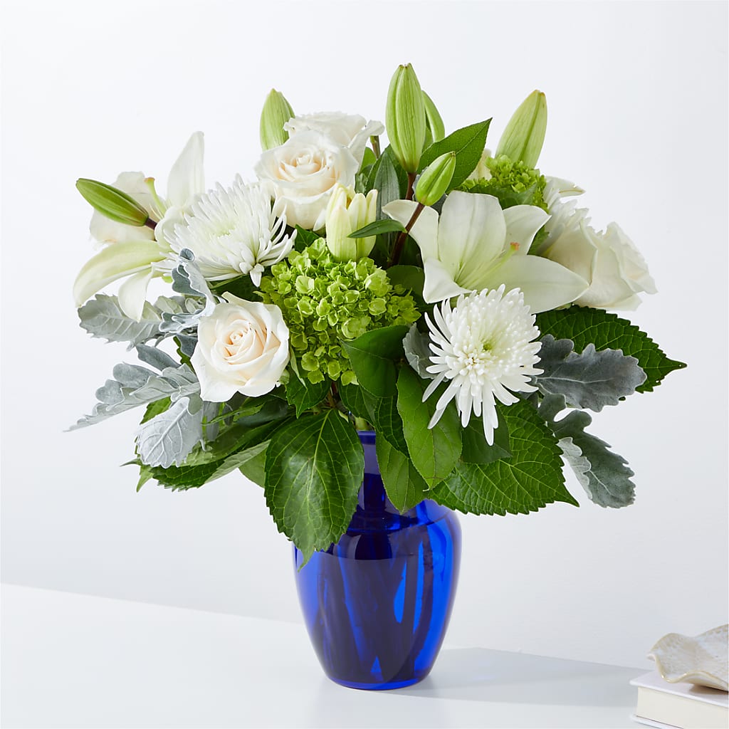 Snowy Dreams Bouquet – Bird Of Paradise Flowers, Bristol PA