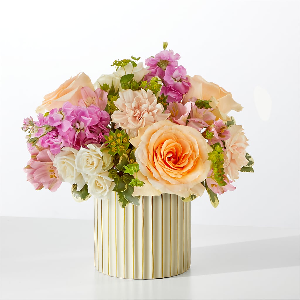 Paradise Bouquet with Ivory Vase – Bird Of Paradise Flowers, Bristol PA