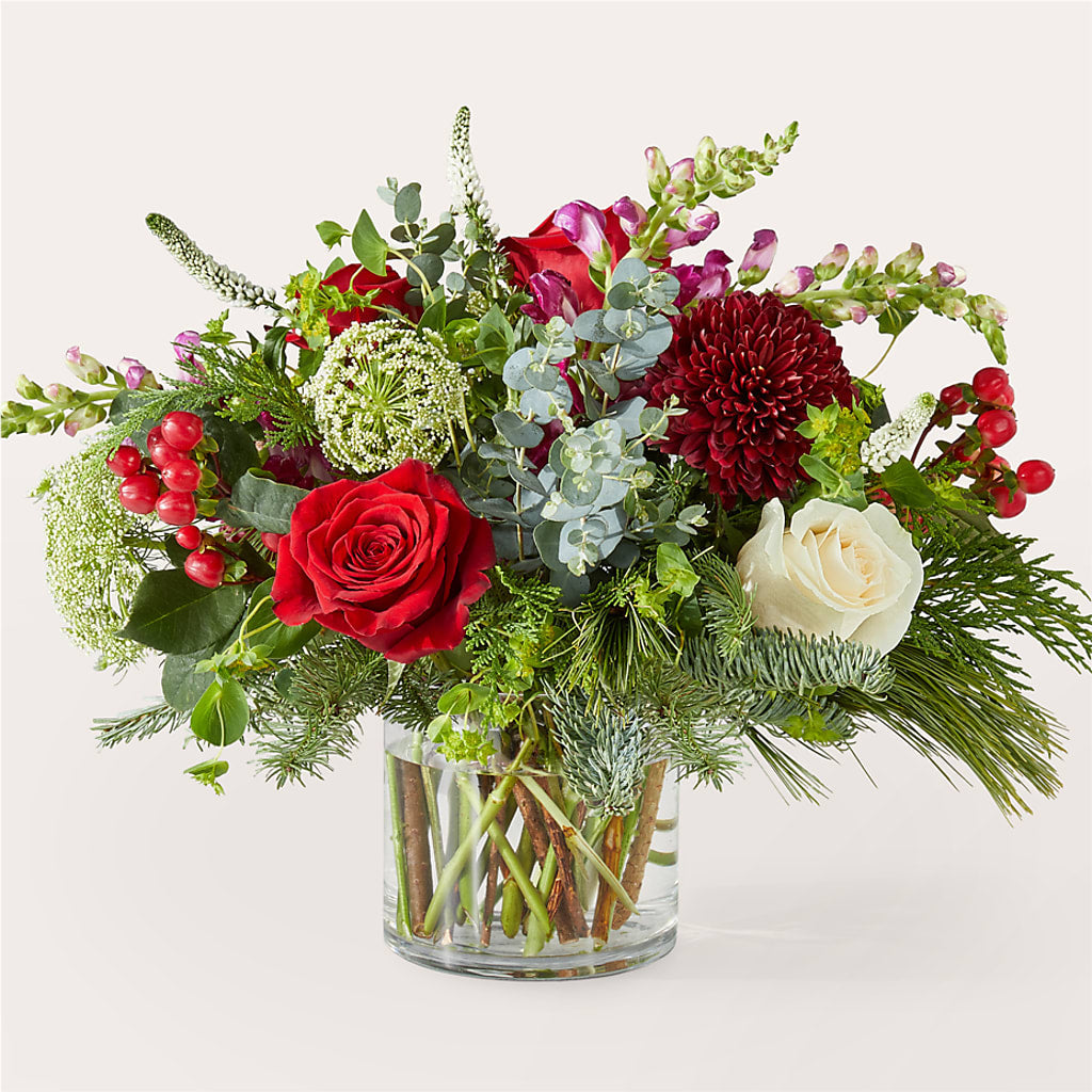 Cranberry Fizz Bouquet – Bird Of Paradise Flowers, Bristol PA