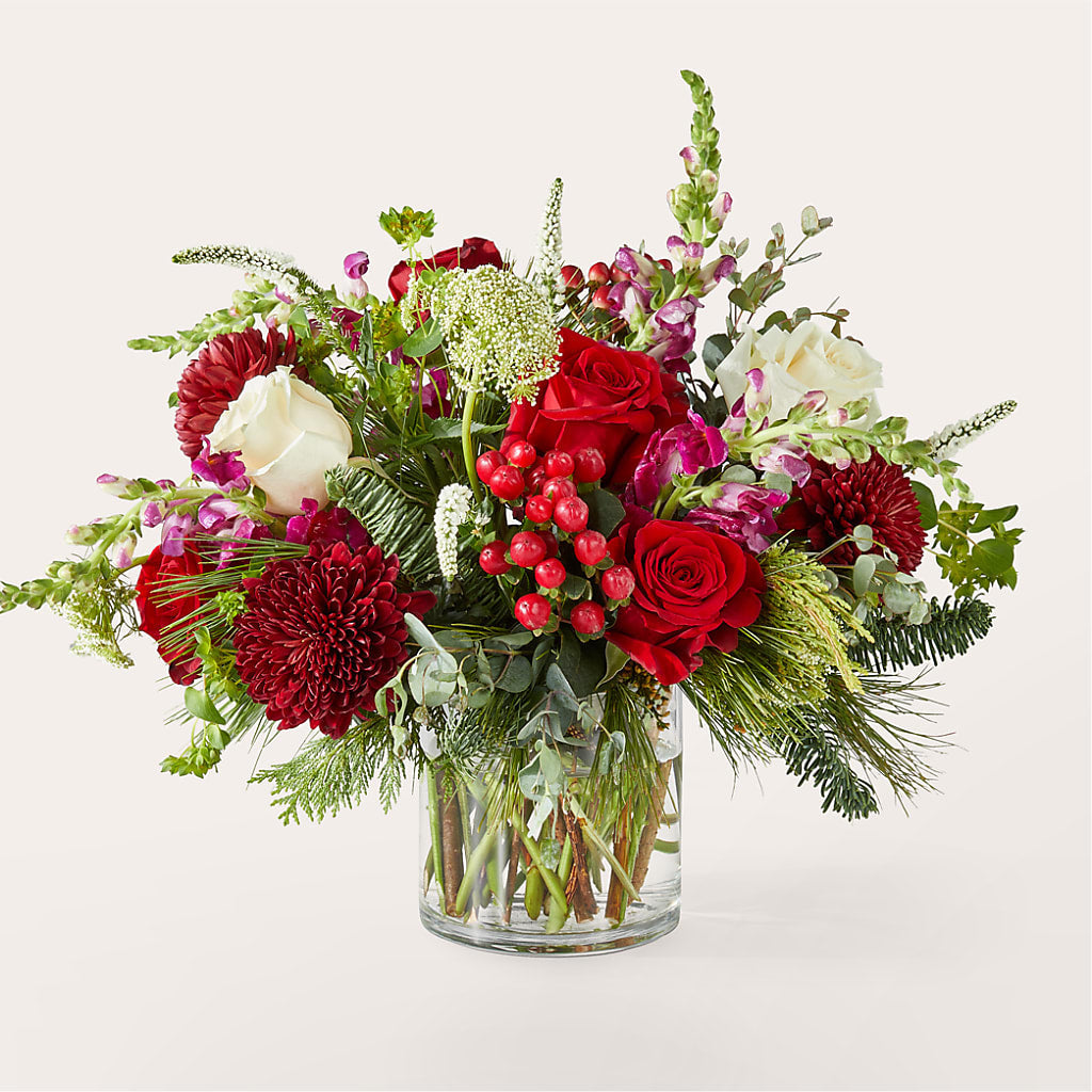 Cranberry Fizz Bouquet – Bird Of Paradise Flowers, Bristol PA