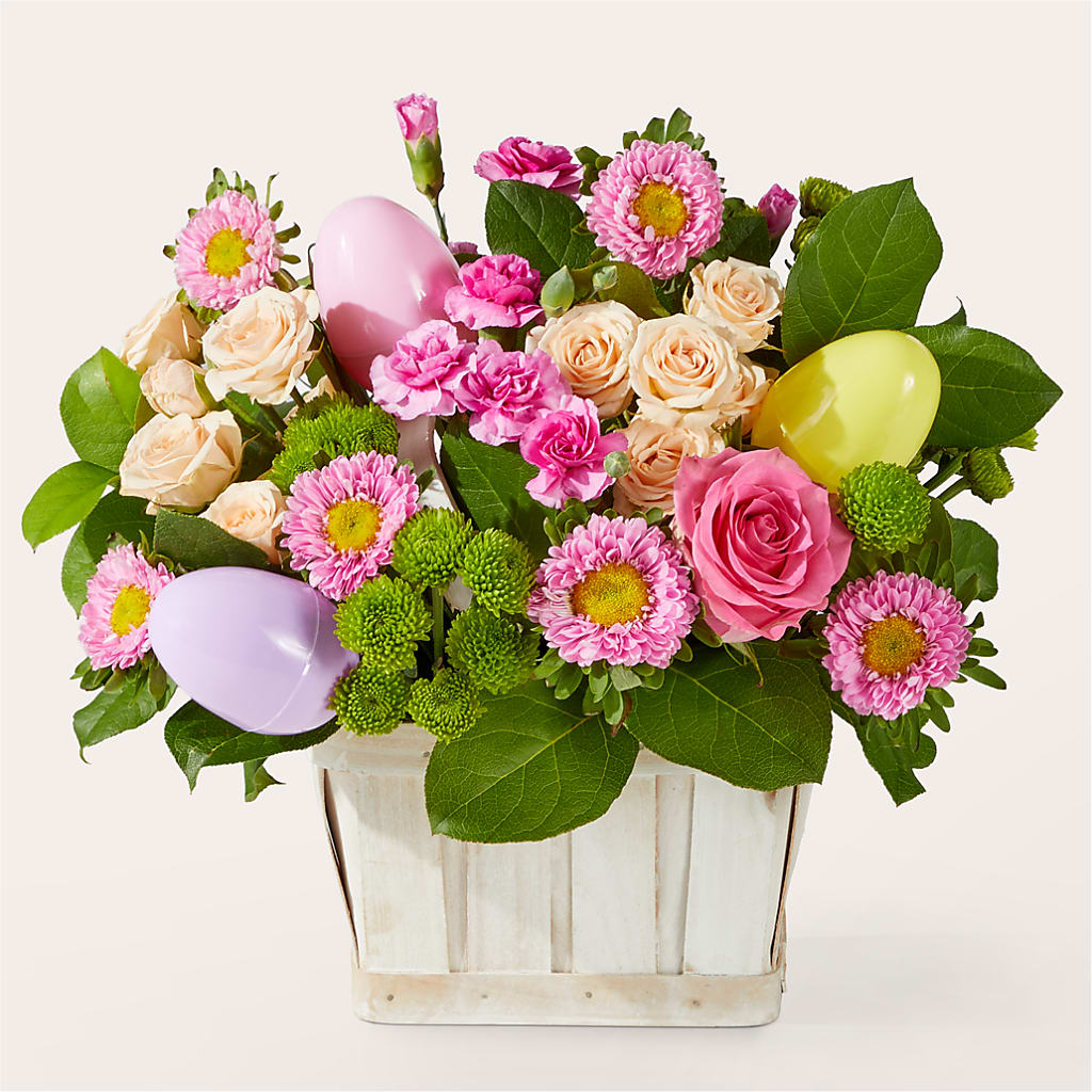 Get Eggcited Basket – Bird Of Paradise Flowers, Bristol PA
