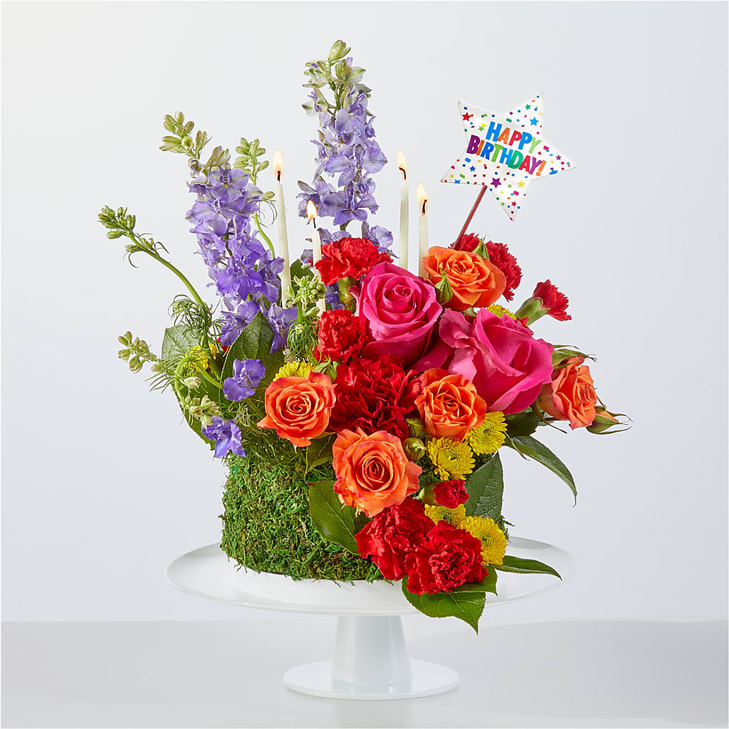 Best Year Yet Floral Cake – Bird Of Paradise Flowers, Bristol PA