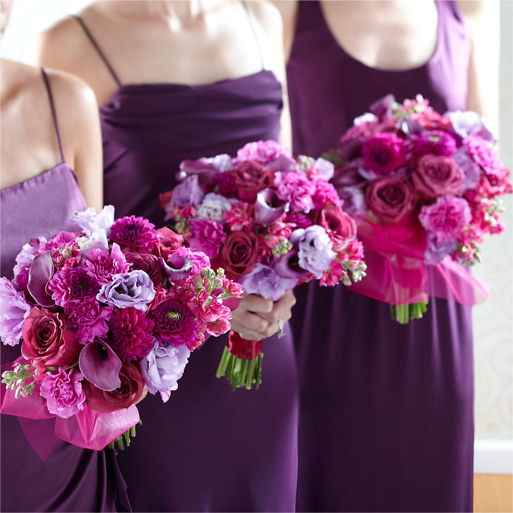 Bridesmaid's Garden Bouquet – Bird Of Paradise Flowers, Bristol PA