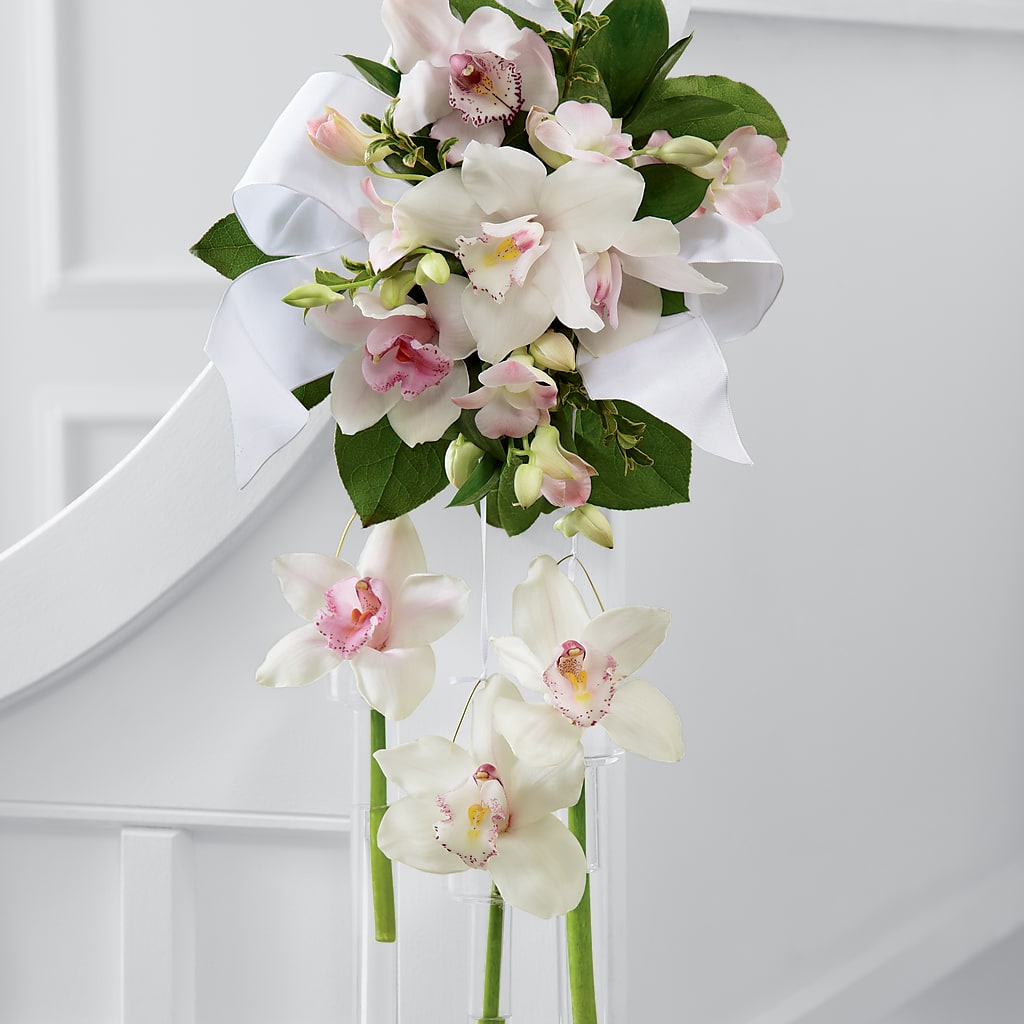 Perfect Entrance Pew Arrangement – Bird Of Paradise Flowers, Bristol PA