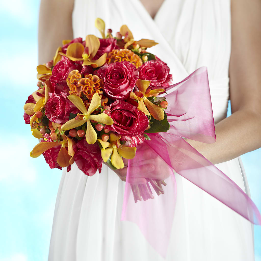 Brilliant Shades of Love Bouquet – Bird Of Paradise Flowers, Bristol PA