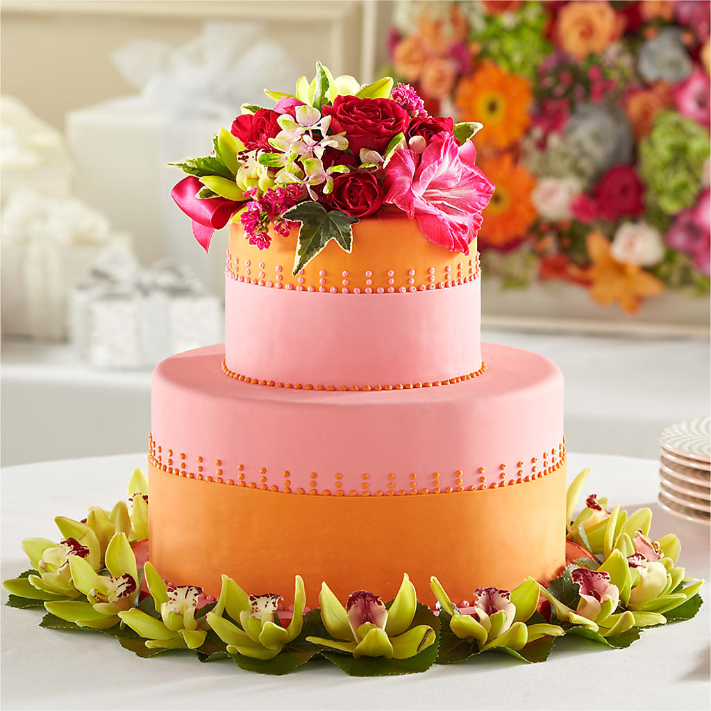 Sweet Citrus Cake Decor – Bird Of Paradise Flowers, Bristol PA