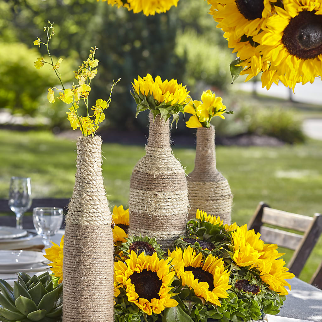 Sublime Garden Centerpiece – Bird Of Paradise Flowers, Bristol PA