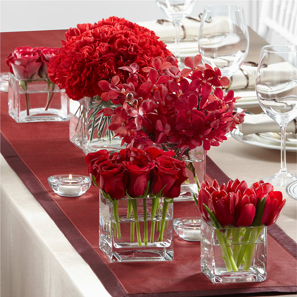 Modern Grace Centerpiece – Bird Of Paradise Flowers, Bristol PA