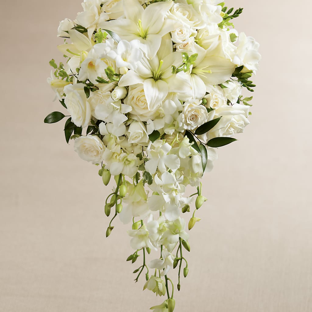 White Wonders Bouquet – Bird Of Paradise Flowers, Bristol PA