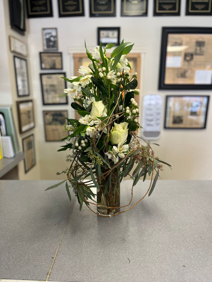 White Waterfall –  Bird Of Paradise Flowers, Bristol PA