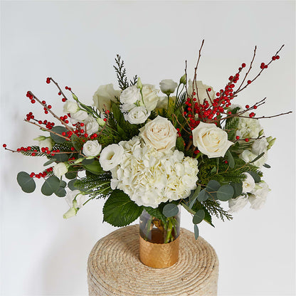 Frosted Windows Bouquet –  Bird Of Paradise Flowers, Bristol PA
