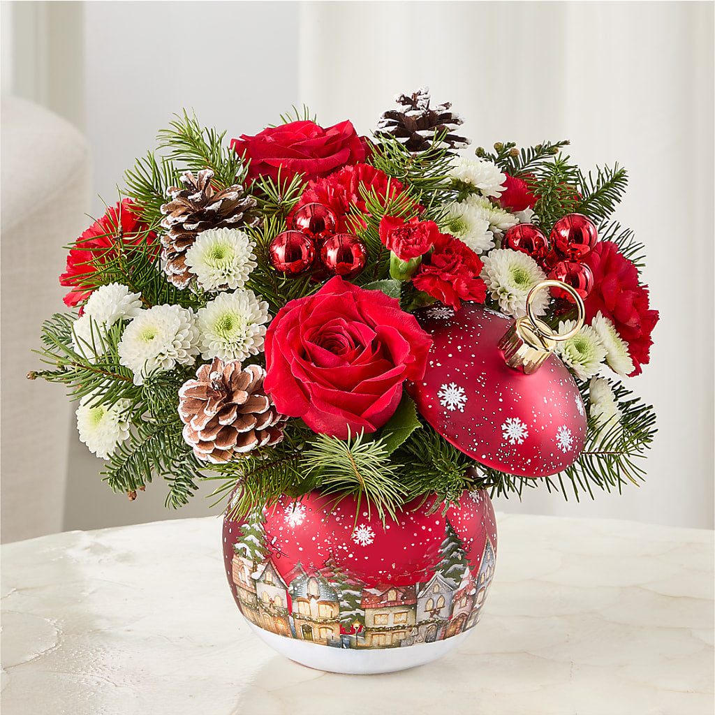 Christmas Carols Ornament –  Bird Of Paradise Flowers, Bristol PA