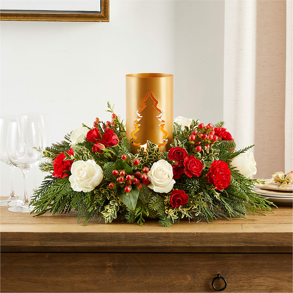 December Dreams Centerpiece –  Bird Of Paradise Flowers, Bristol PA