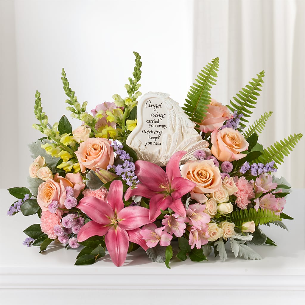 Gentle Light Arrangement –  Bird Of Paradise Flowers, Bristol PA