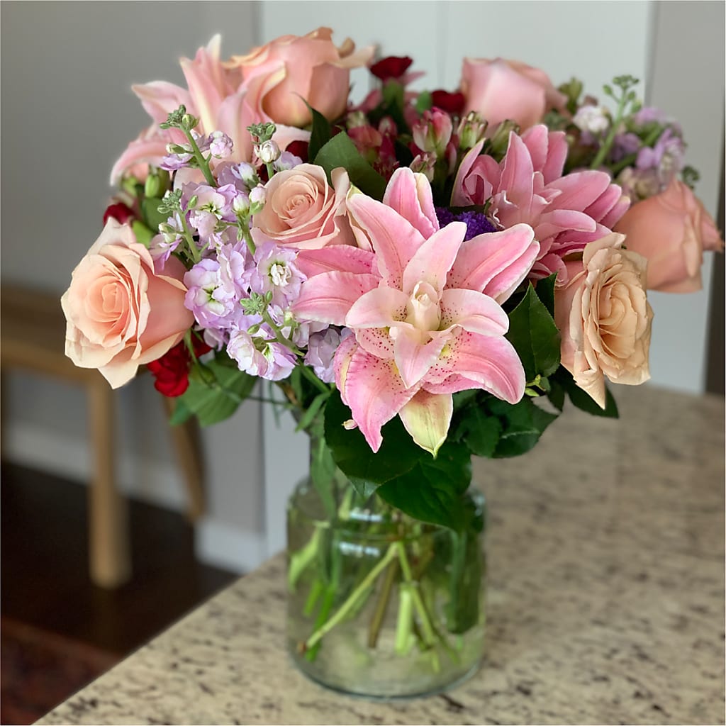 Romantique Bouquet –  Bird Of Paradise Flowers, Bristol PA