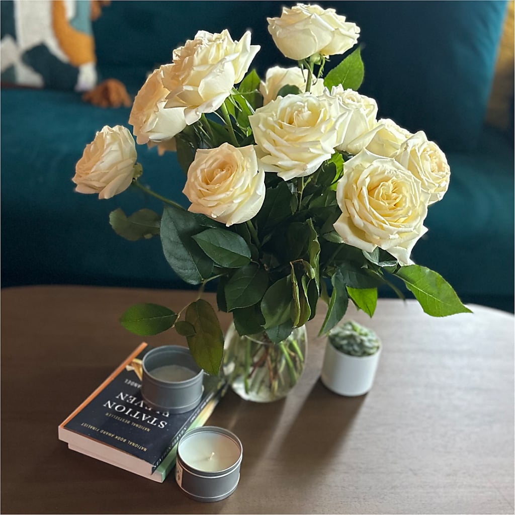 Long Stem Yellow Rose Bouquet –  Bird Of Paradise Flowers, Bristol PA