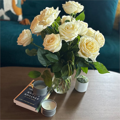 Long Stem Yellow Rose Bouquet –  Bird Of Paradise Flowers, Bristol PA