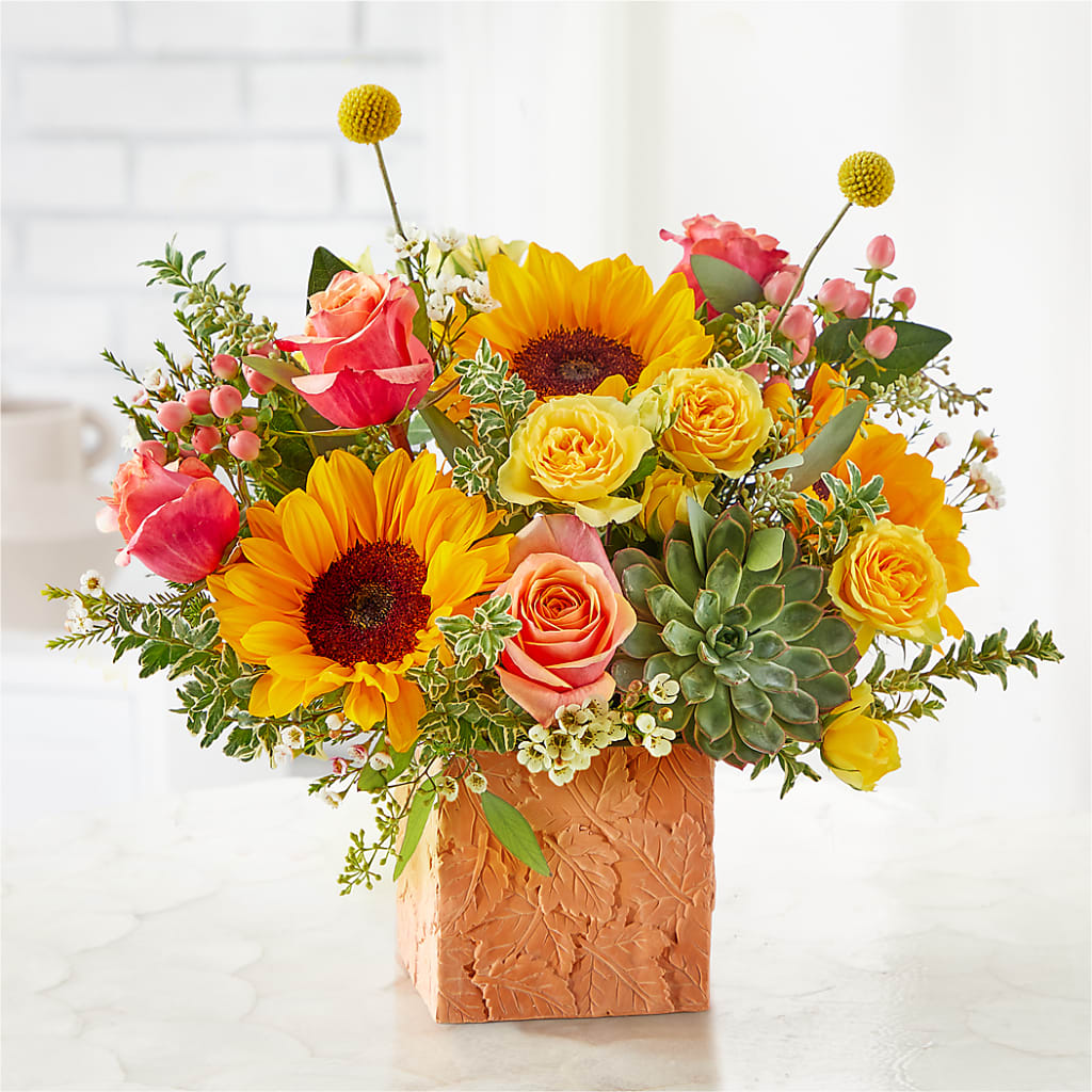 Sunflower Season Bouquet –  Bird Of Paradise Flowers, Bristol PA