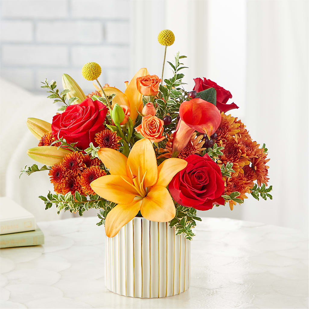 Scarlet Skies Bouquet –  Bird Of Paradise Flowers, Bristol PA