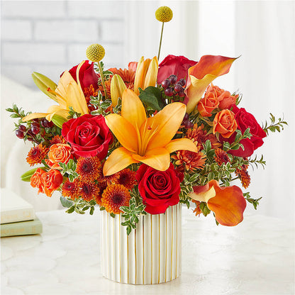 Scarlet Skies Bouquet –  Bird Of Paradise Flowers, Bristol PA