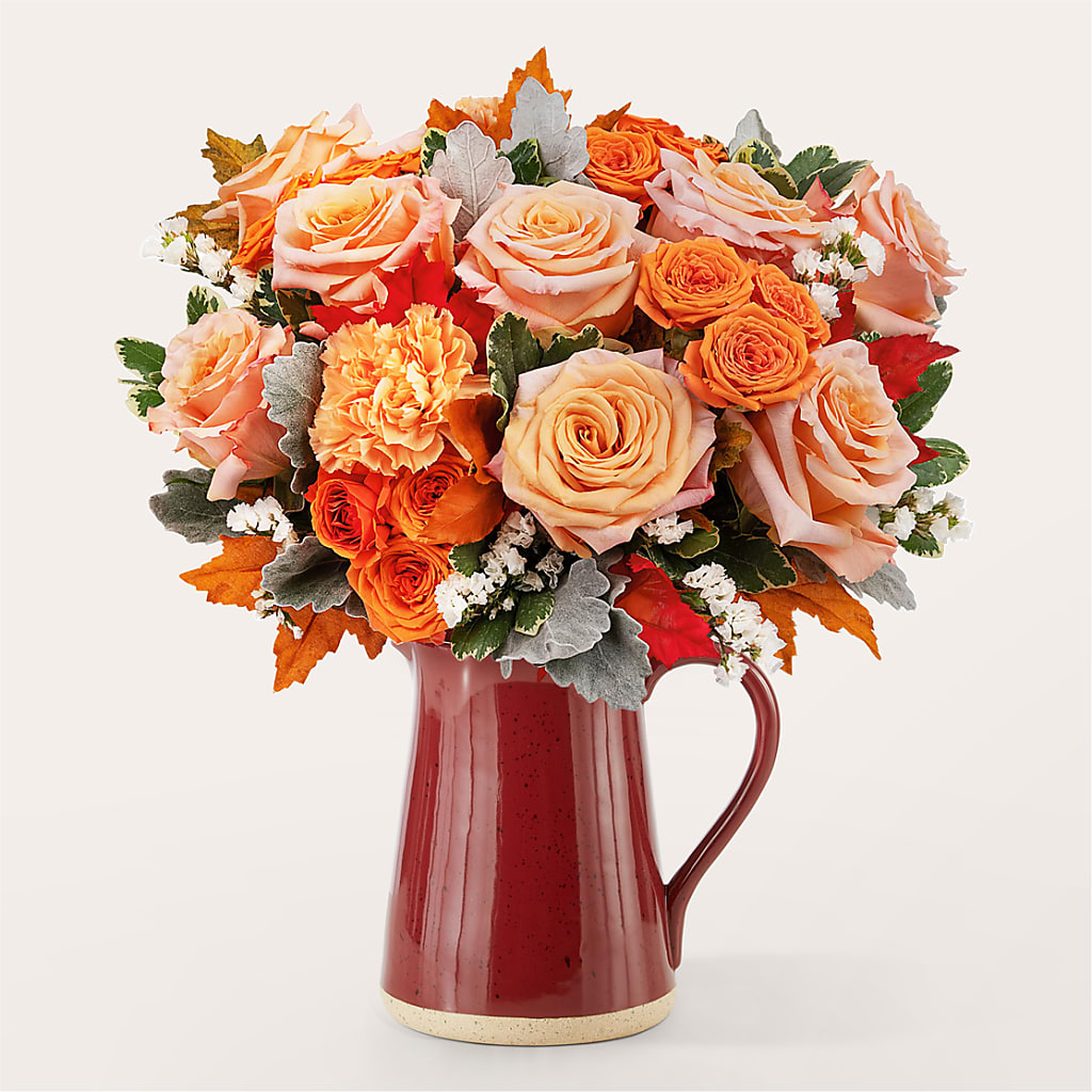 Pumpkin Pie Bouquet –  Bird Of Paradise Flowers, Bristol PA