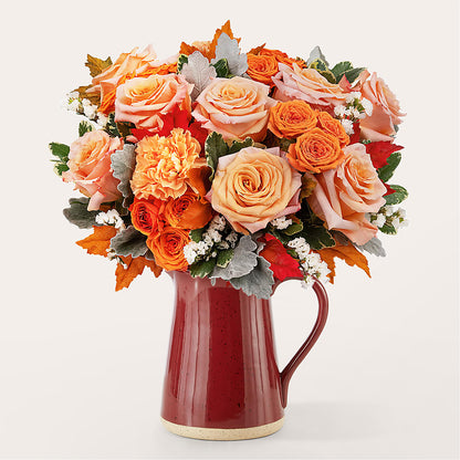 Pumpkin Pie Bouquet –  Bird Of Paradise Flowers, Bristol PA