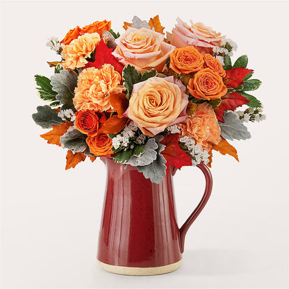 Pumpkin Pie Bouquet –  Bird Of Paradise Flowers, Bristol PA