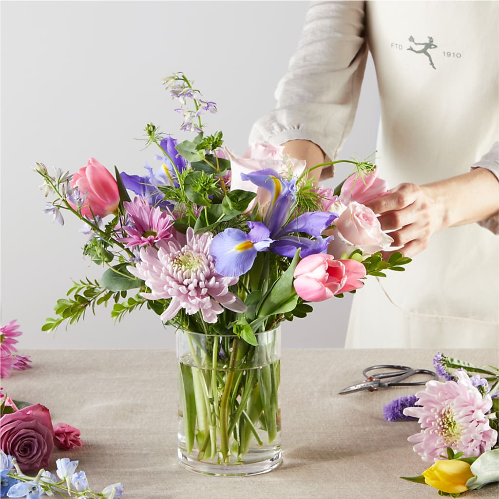 Pastel Tradition - A Florist Original –  Bird Of Paradise Flowers, Bristol PA