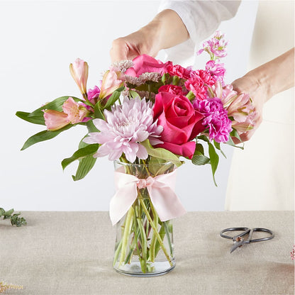 Pink Ribbon - A Florist Original –  Bird Of Paradise Flowers, Bristol PA