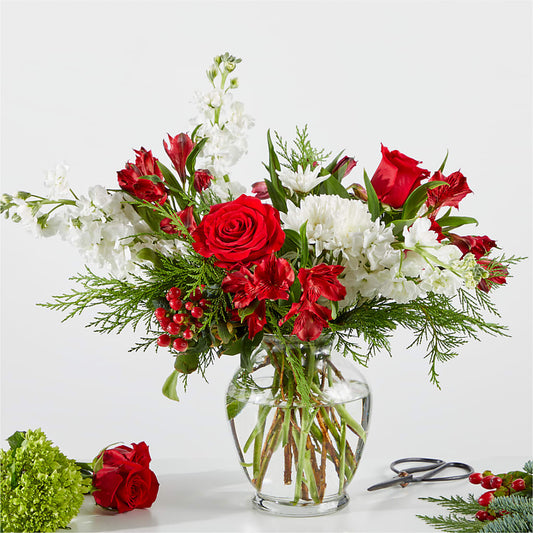 Merry Moment Bouquet – A Florist Original –  Bird Of Paradise Flowers, Bristol PA