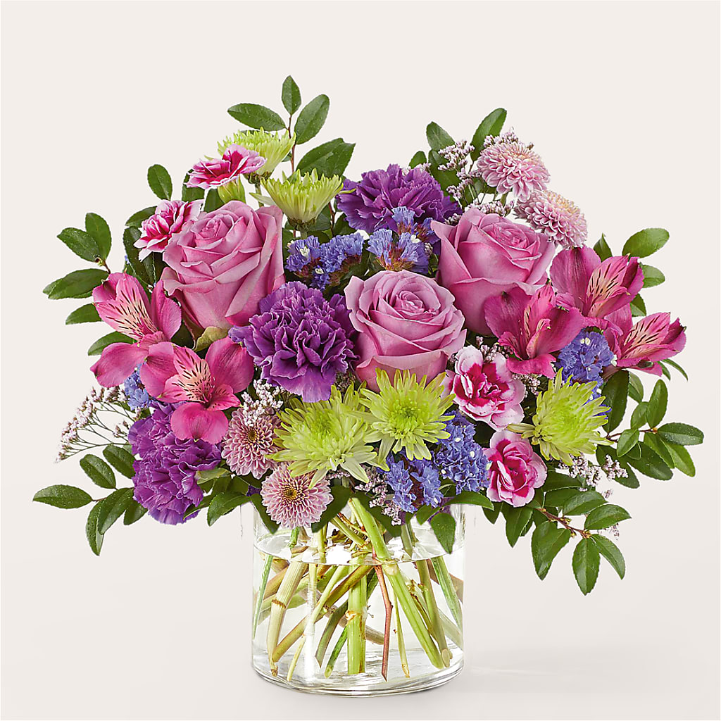 Glass Half Full Bouquet –  Bird Of Paradise Flowers, Bristol PA