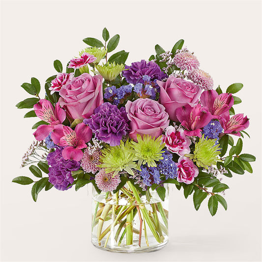 Glass Half Full Bouquet –  Bird Of Paradise Flowers, Bristol PA