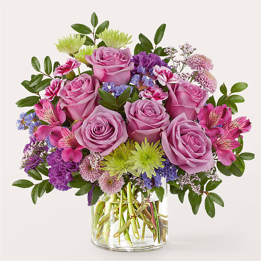 Glass Half Full Bouquet –  Bird Of Paradise Flowers, Bristol PA