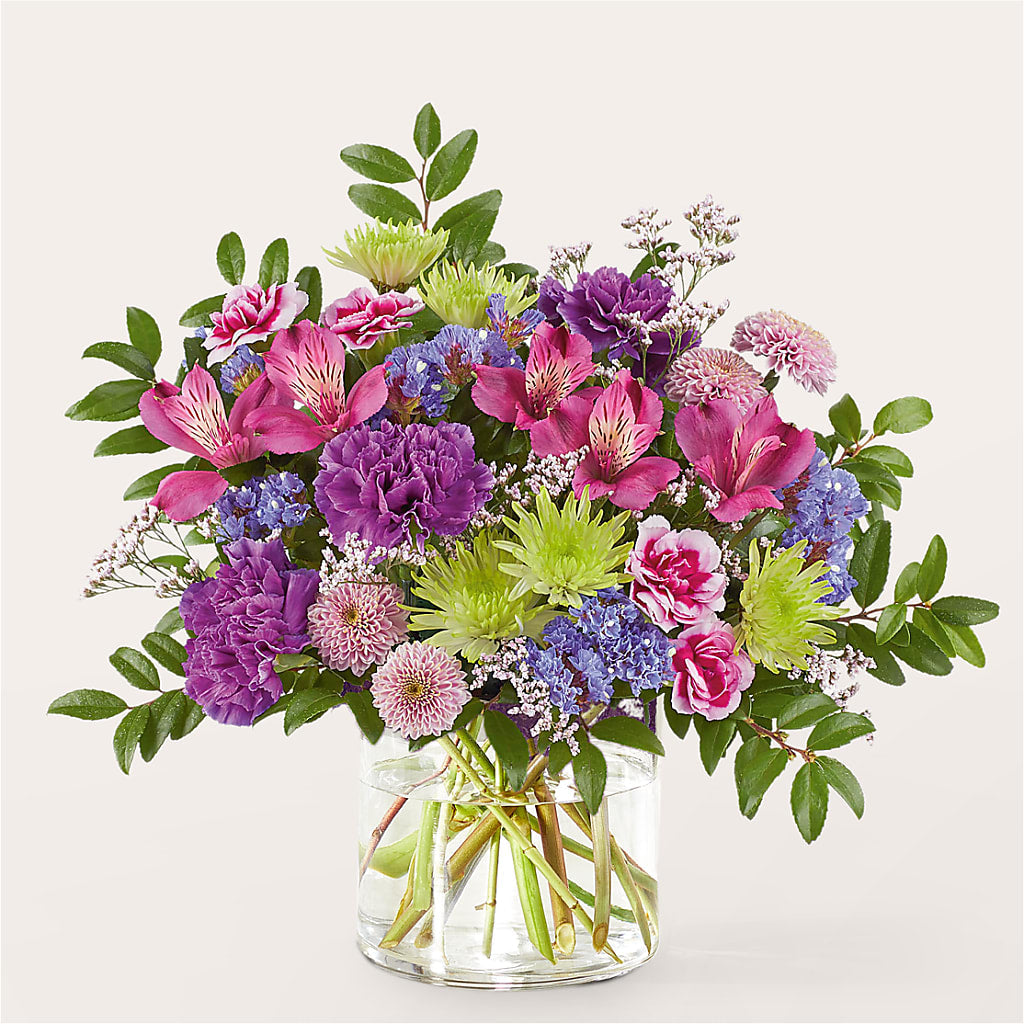 Glass Half Full Bouquet –  Bird Of Paradise Flowers, Bristol PA