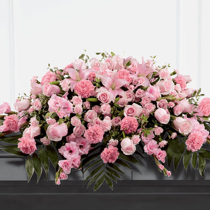Garden of Comfort Casket Spray (Standard) –  Bird Of Paradise Flowers, Bristol PA
