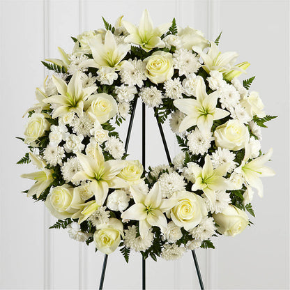 Treasured Tribute Wreath –  Bird Of Paradise Flowers, Bristol PA