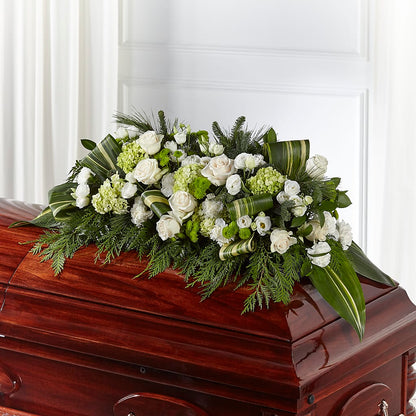 Hopeful Gesture Casket Spray –  Bird Of Paradise Flowers, Bristol PA