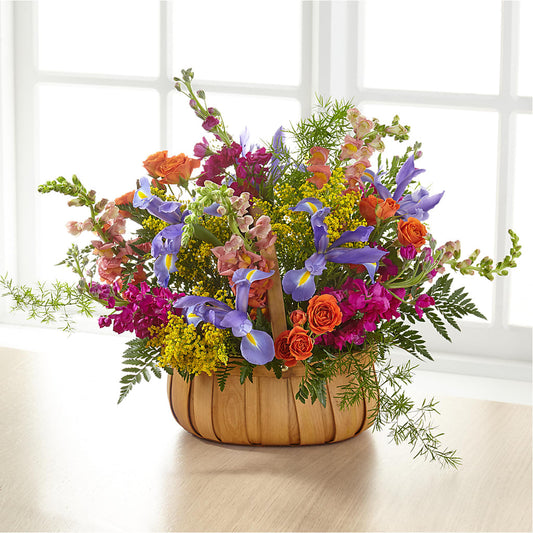 Garden of Life Basket –  Bird Of Paradise Flowers, Bristol PA