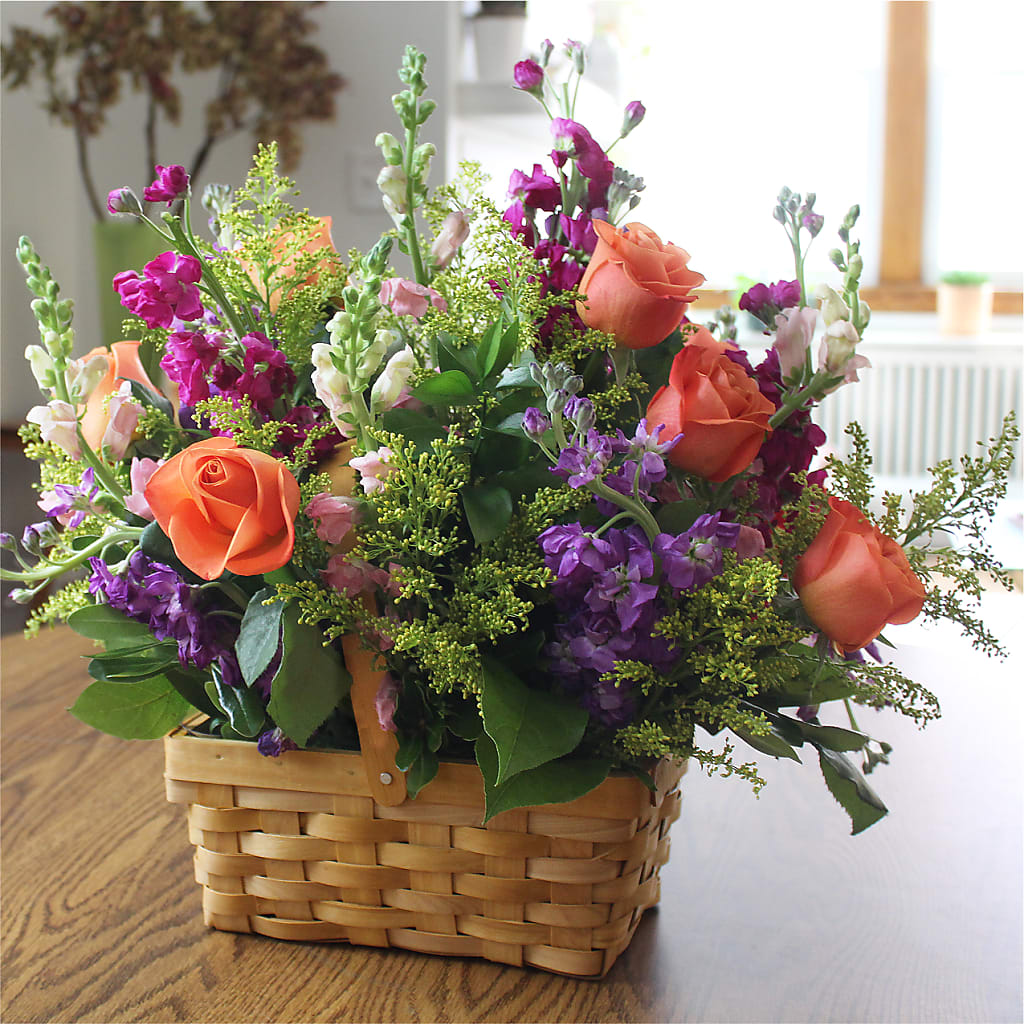 Garden of Life Basket –  Bird Of Paradise Flowers, Bristol PA