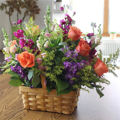 Garden of Life Basket –  Bird Of Paradise Flowers, Bristol PA