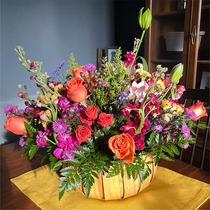 Garden of Life Basket –  Bird Of Paradise Flowers, Bristol PA