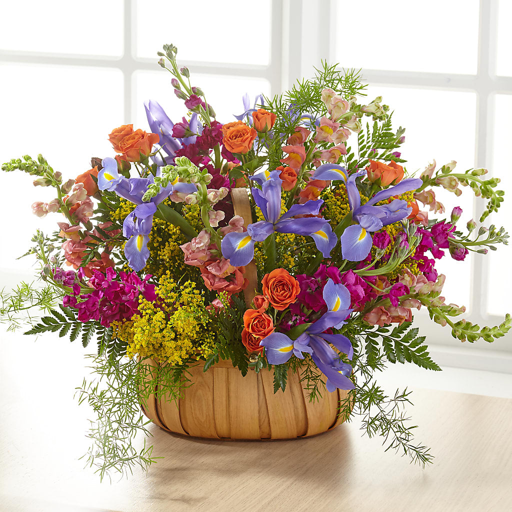 Garden of Life Basket –  Bird Of Paradise Flowers, Bristol PA