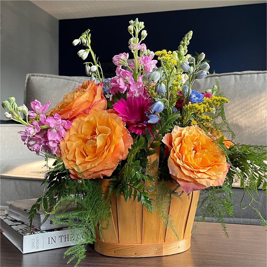 Garden of Life Basket –  Bird Of Paradise Flowers, Bristol PA