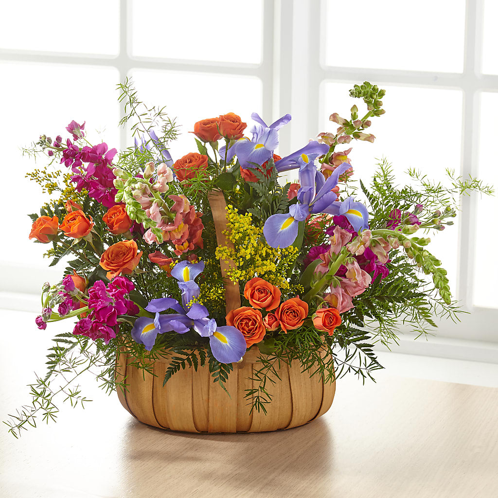 Garden of Life Basket –  Bird Of Paradise Flowers, Bristol PA