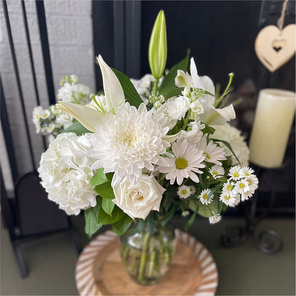 Classic Ivory – A Florist Original –  Bird Of Paradise Flowers, Bristol PA