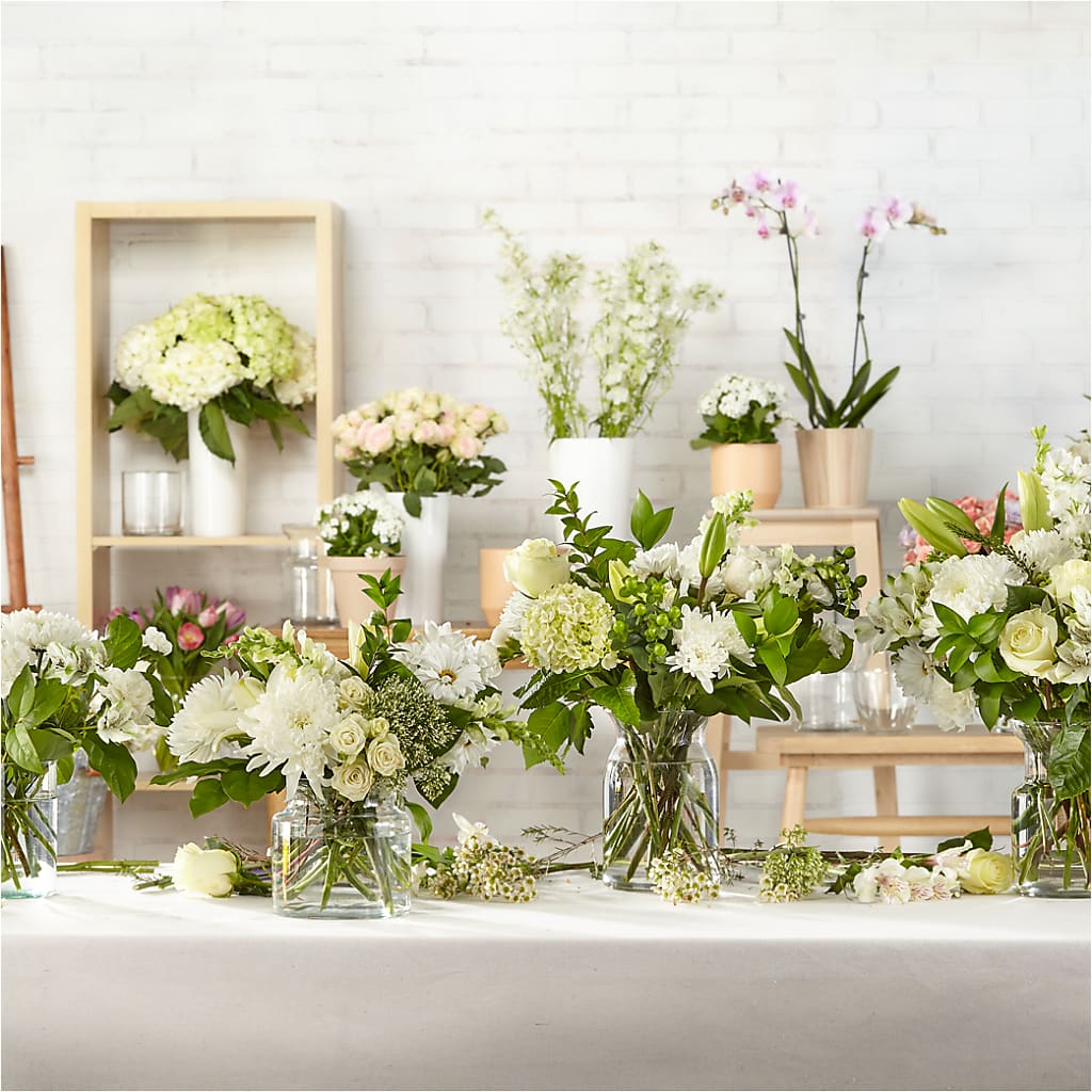 Classic Ivory – A Florist Original –  Bird Of Paradise Flowers, Bristol PA