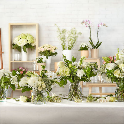 Classic Ivory – A Florist Original –  Bird Of Paradise Flowers, Bristol PA