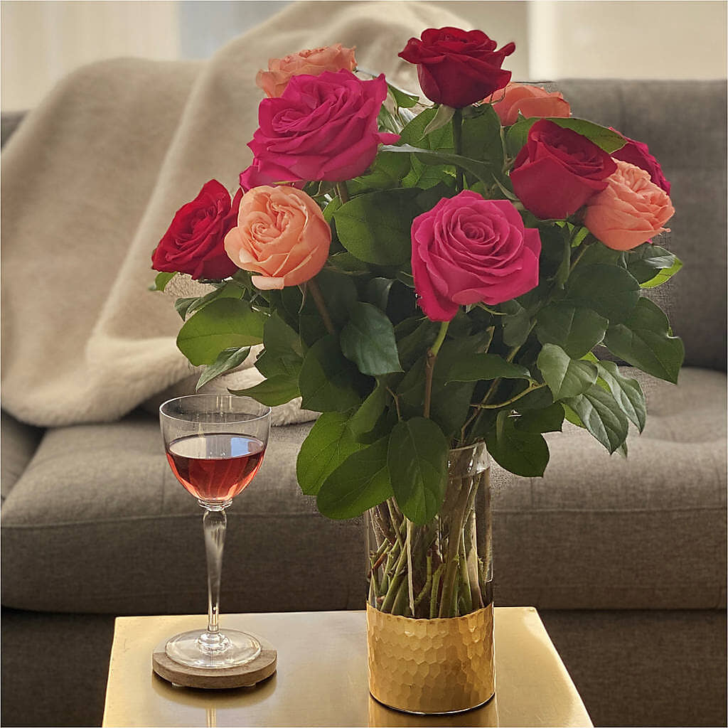 Ever After Rose Bouquet –  Bird Of Paradise Flowers, Bristol PA