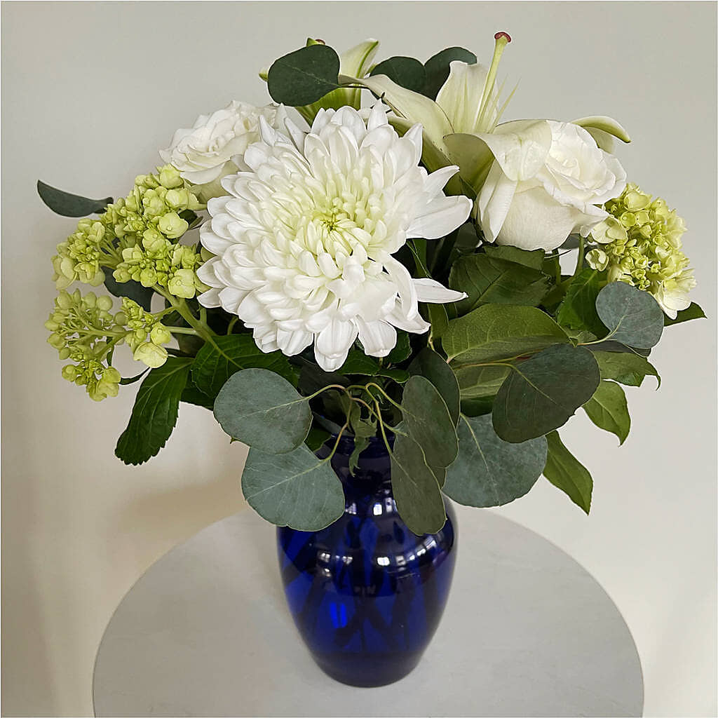 Snowy Dreams Bouquet –  Bird Of Paradise Flowers, Bristol PA