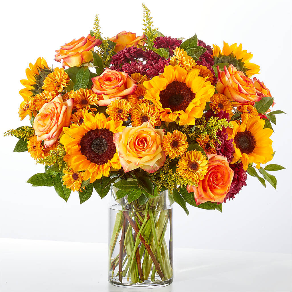 Flannel Scarf Bouquet –  Bird Of Paradise Flowers, Bristol PA